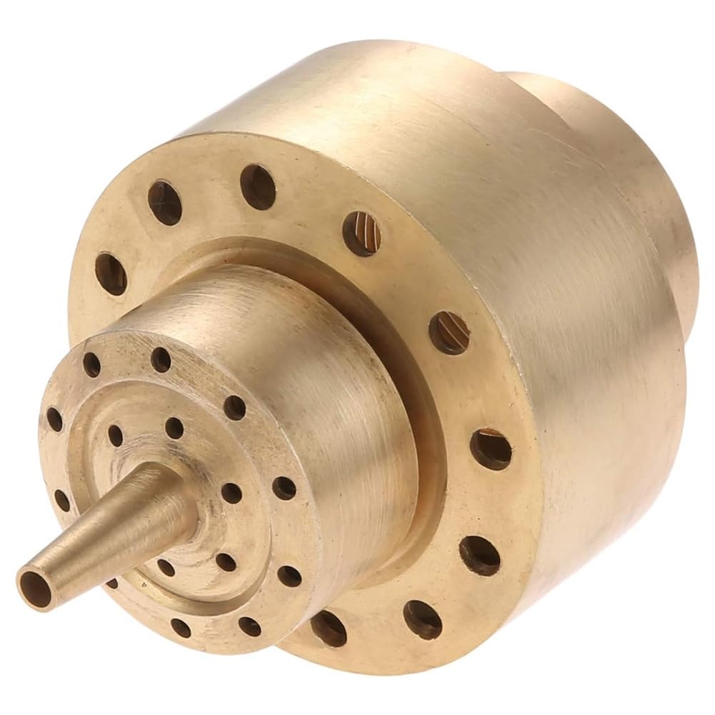 IJSDNVJNDX Water Layer Fountain Nozzle 1.5" Brass Two-Inch Column Sprinkle Head for Garden Pond- Brings Beautiful