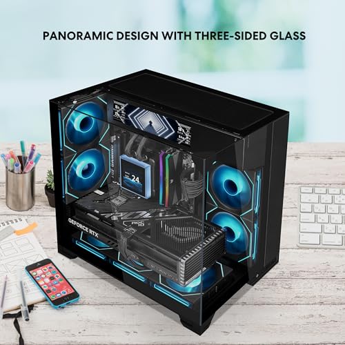 Image of Lian Li O11 Vision-M 9.2 inch LCD Accessory Kit (Black)