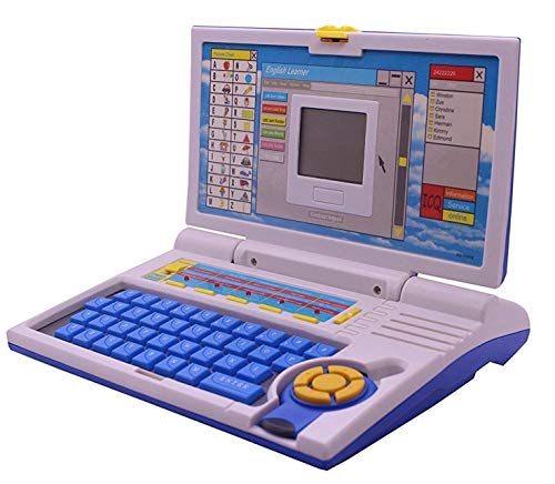 Image of english learner educational notebook / laptop with mouse control- Multi color