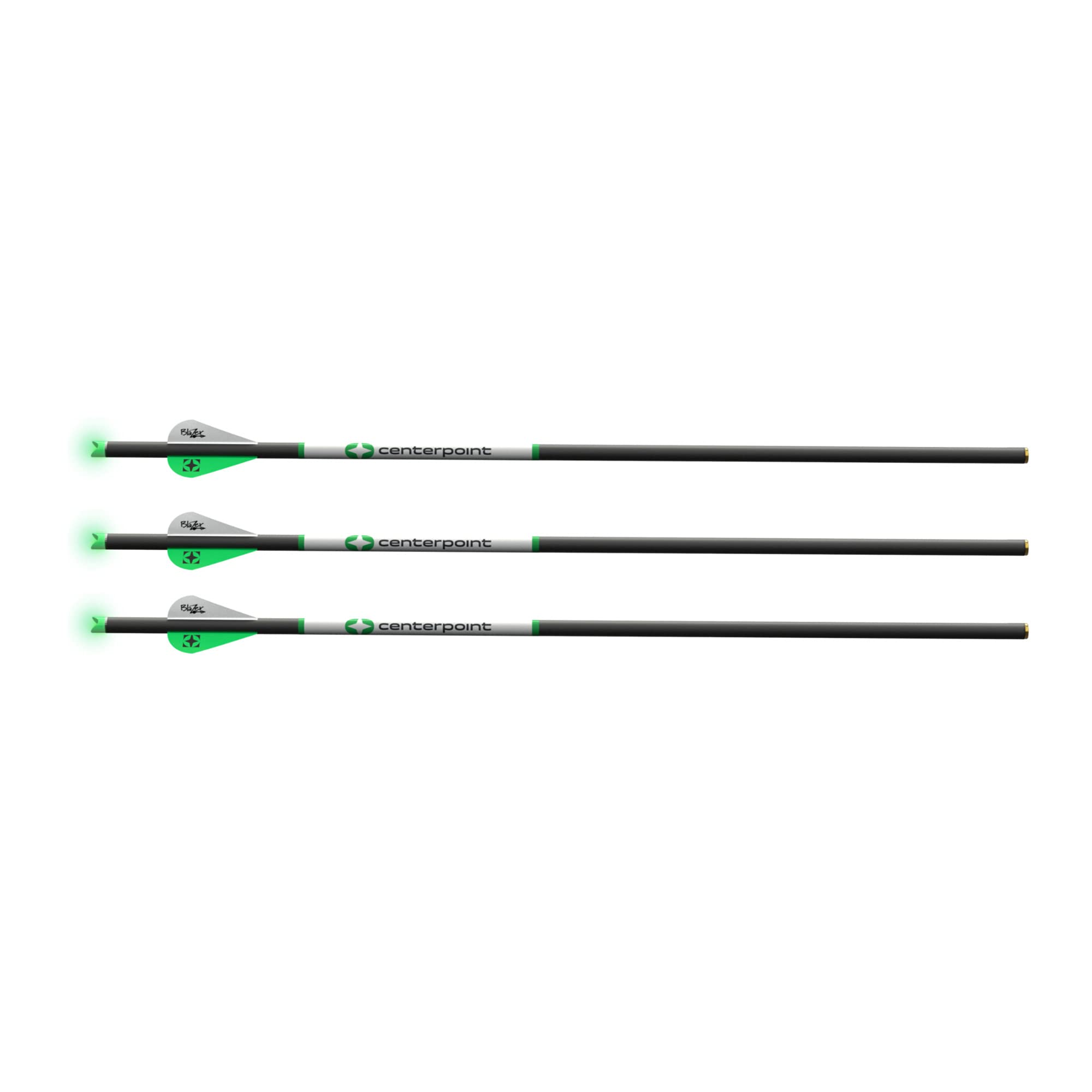 Buy CenterPoint Archery AXCCA203PK Premium .003Carbon Crossbow Arrows With Lighted HalfMoon