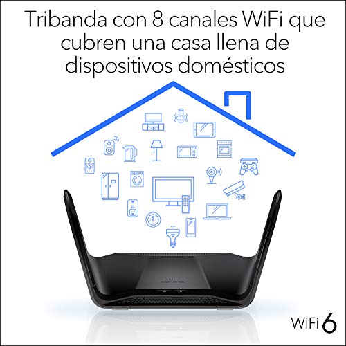 Netgear-Nighthawk-RAX70-Router-AX8-WiFi-6-Tribanda-AX6600-de-8-transmisiones-de-Datos-Cobertura-de-hasta-175-M2