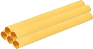 sourcing map Hojas de espuma EVA color amarillo dorado de 20 x 20 pulgadas, 1 mm de grosor, hojas de espuma EVA para disfraces, proyectos de arte y manualidades, paquete de 5
