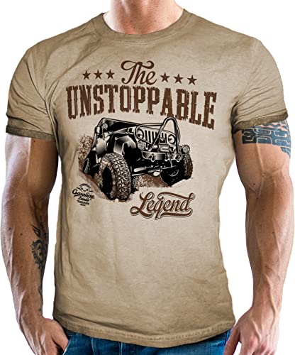 Shirtzshop - Camiseta de manga corta, diseño vintage, Legend, XXXXL