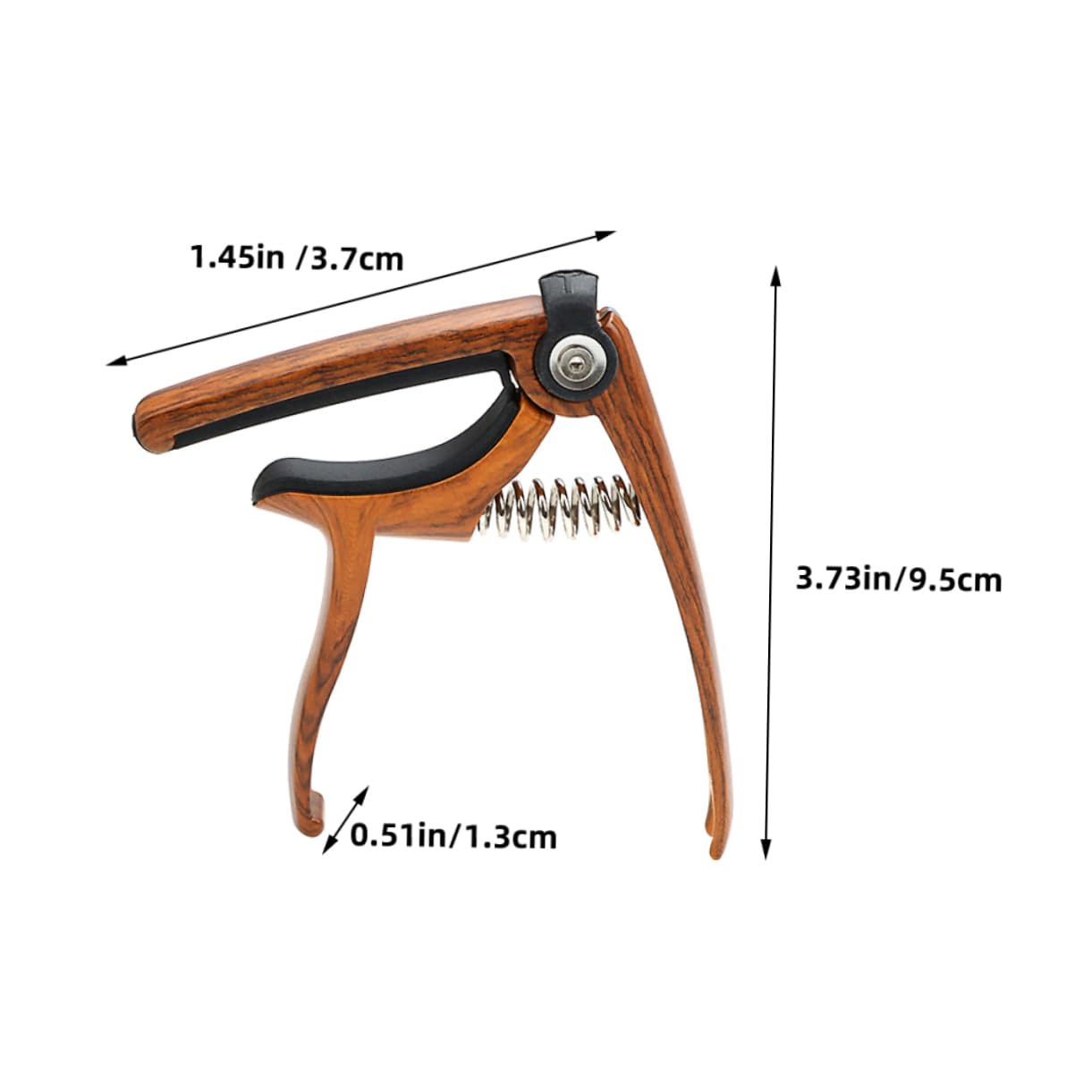 Yardwe Guitar Capo with Adjustable Tension Durable Design Easy to Use for Acoustic and Electric Guitars Lightweight and Portable Capo Accessory for Musicians