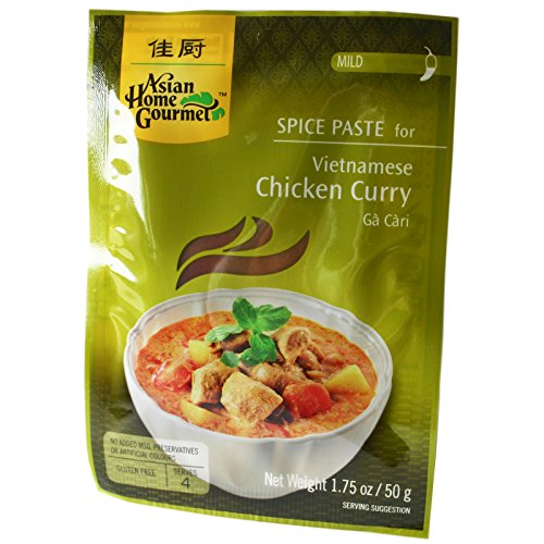 6x50g AHG Würzpaste für vietnamesisches Curry Ga Cari