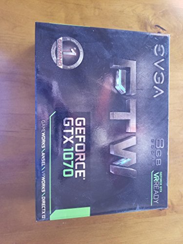 EVGA 08 g-p4 ? 6274-kr GeForce GTX 1070 FTW DTQ[ACX 3.0 PCIe 8 Gb gddr5 5|[g