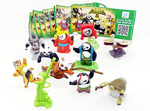 Comansi COM-Y99914 Figurine Tigresse Panda Kung Fu Multicolore