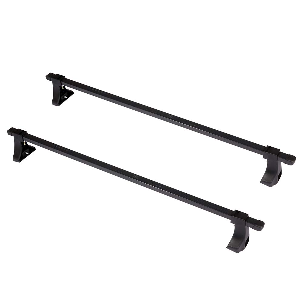 ECCPP Roof Rack Crossbars Universal 48" Window Frame Cross Bars Rooftop Luggage Canoe Kayak Carrier Rack - Fits Naked Roof Models ONLY