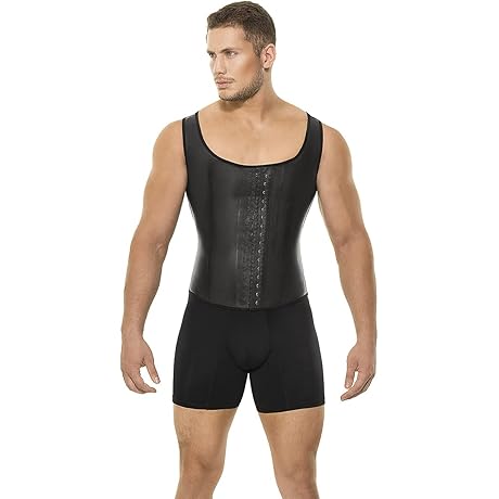 Ann Chery Men's Fufu Clip Body Shaper Vest