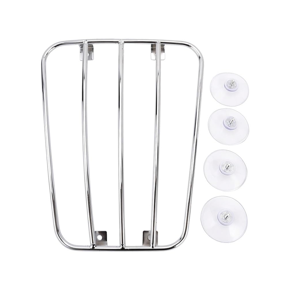 Bagages Support arrière Porte-Bagages Arrière De Moto, Pièce Modifiée en Acier, 24.3cm X 19