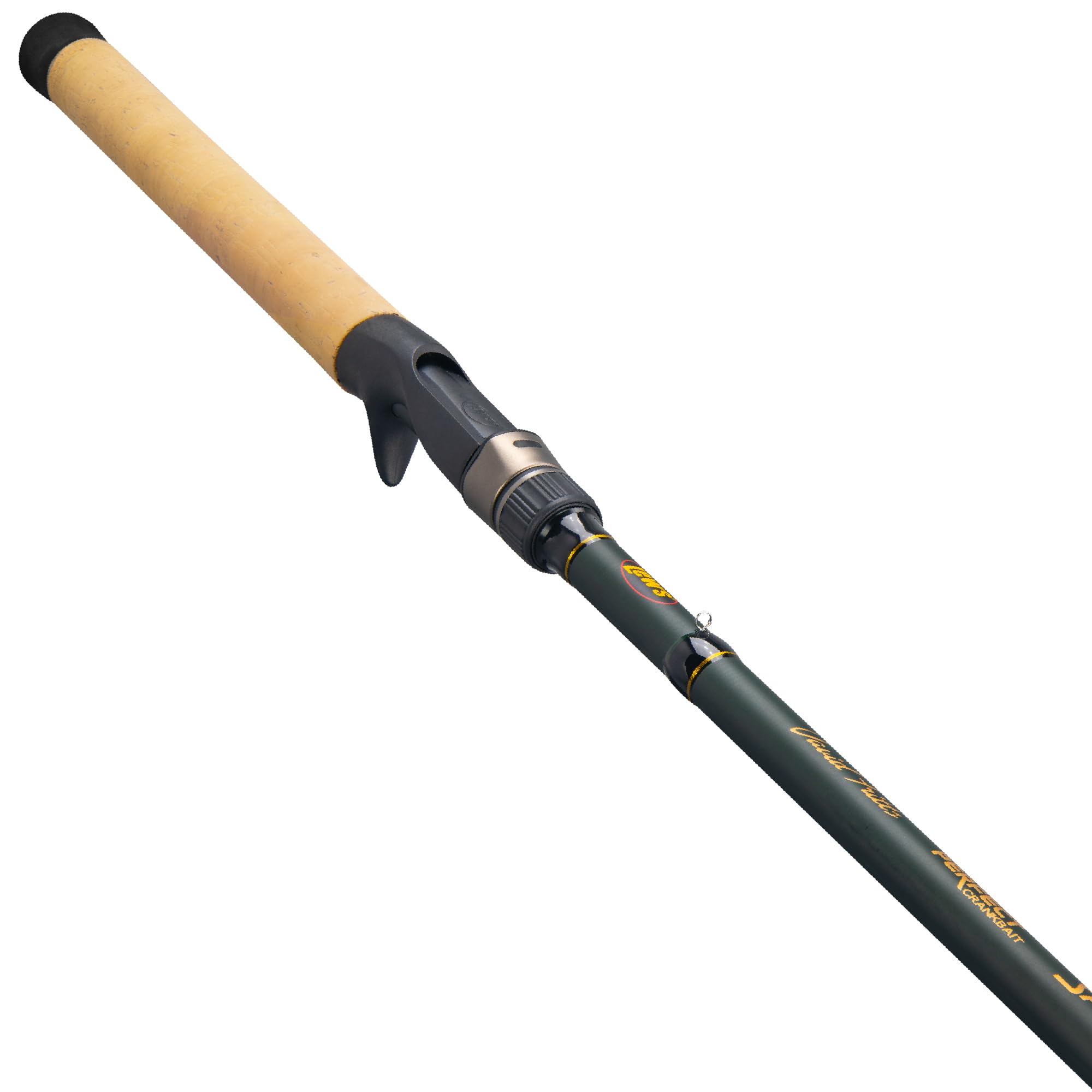 Lew's (LDFP70M) David Fritts Casting Fishing Rod, 7-Foot, 1-Piece, HM42 Graphite/Glass Composite Blank, Stainless Steel Guides, Medium Power, Moderate Action, Full-Grip Cork Handle
