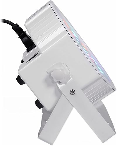 Miniatura 4 de (2) Rockville LED RGB Par puede lavar paquete de luz luz de lavado DJclubescenario, (1) bolsa de viaje universal, (1) cable de iluminación DMX de 3