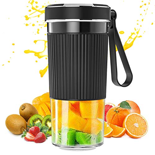 Portable Blender, 300ml BZseed Personal Size Blender Shakes and Smoothies, USB Rechargeable Mini