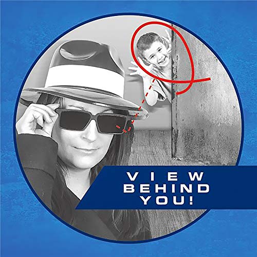 Real Spy Sunglasses, Rear View Mirror Sunglasses, Look Behind You with Inside The Lens Mirrors, 3-Pack - Image 4