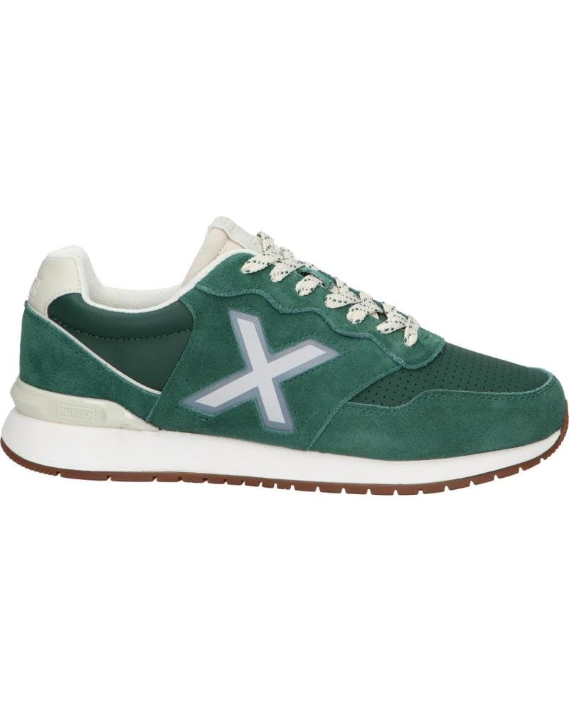 Munich Men's Dash Premium 255 Sneaker, Green, 7 UK