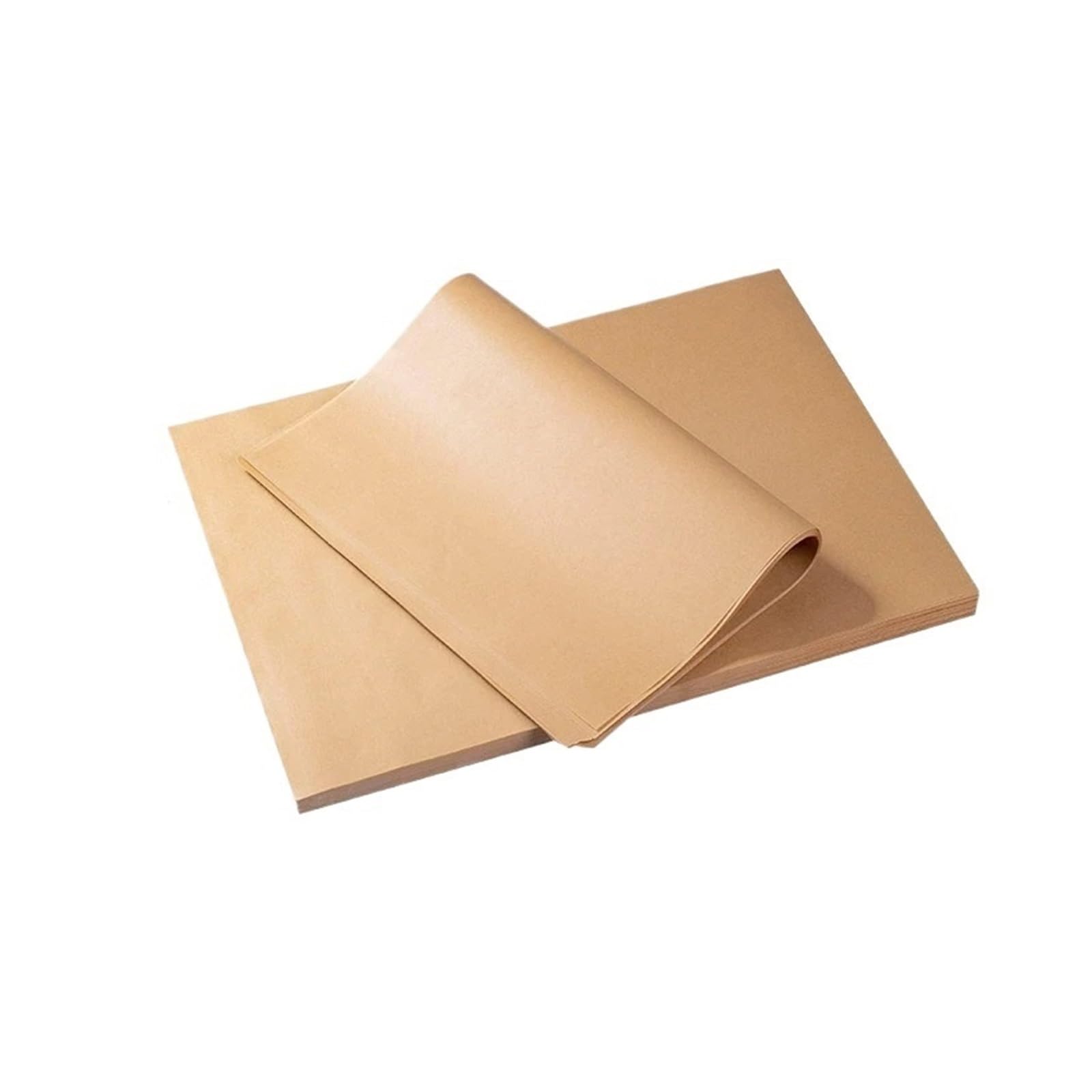 100 Uds papel for hornear hoja de pergamino antiadherente for horno freidora aire estera for asar(XL)