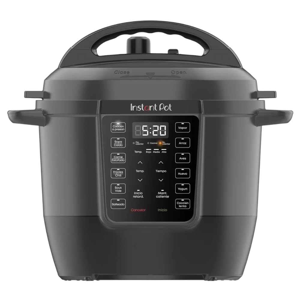 Instant Pot RIO, 7-in-1 Electric Multi-Cooker, PressureCooker, SlowCooker, RiceCooker, Steamer, Sauté, Yogurt Maker, & Warmer, Includes App With Over 800 Recipes, 6 Quart, Sea Salt