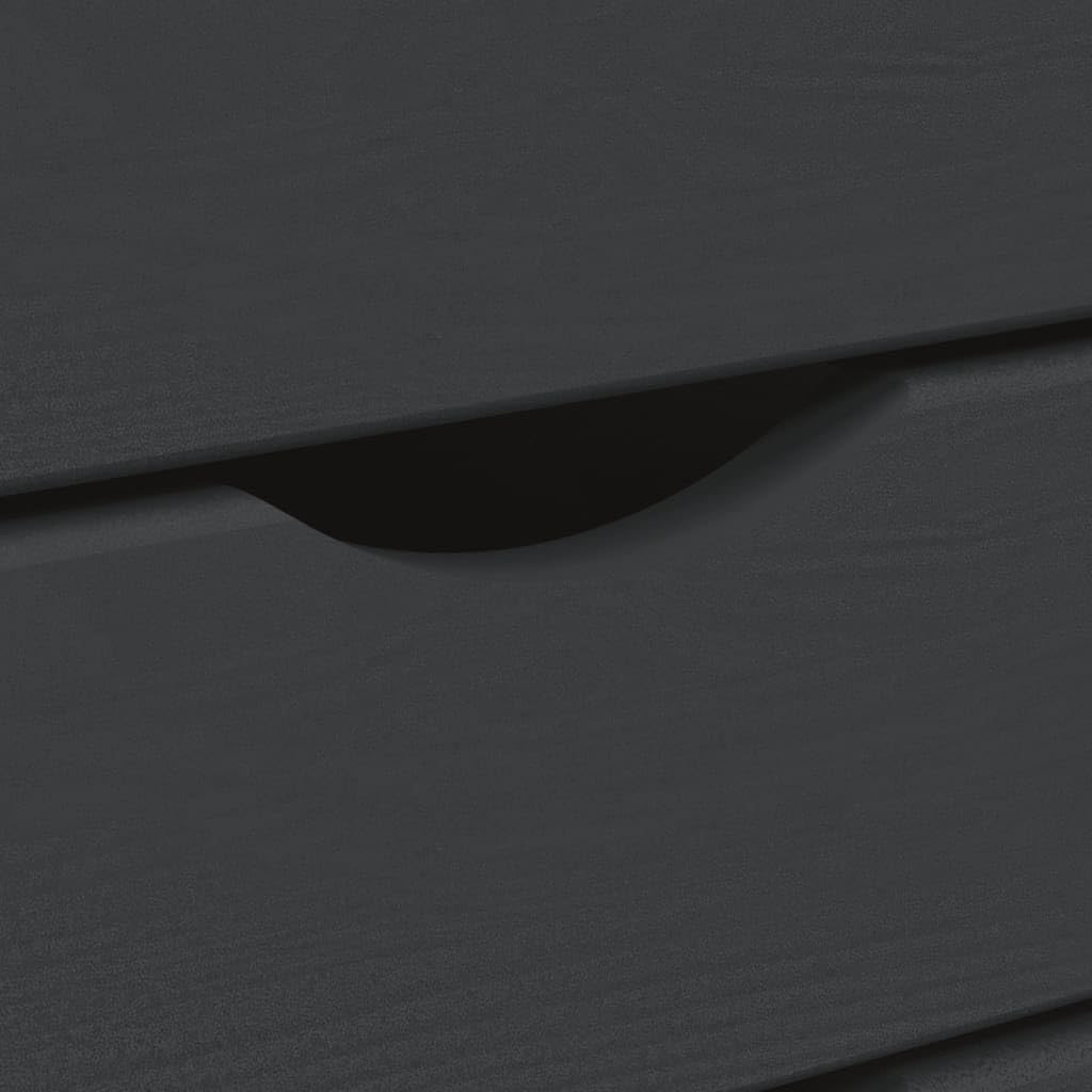 Foldable Design Rolling Cabinet with 7 Storage Drawers, Mobile Home Office Study Writing Desk with Smooth Wheels, Space Saving Compact Desk Gray