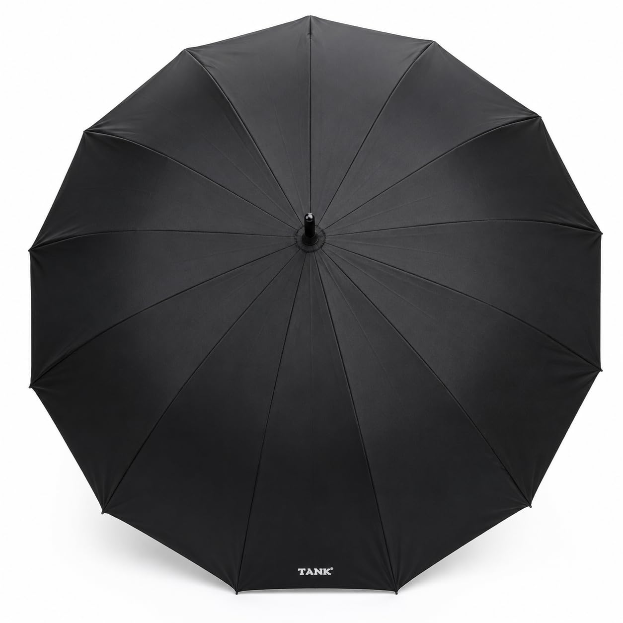 Big size Umbrella With Classic Long Umbrella with Silver J-Hook Handle, For Rain And Sun BlackWindproof Frame, Rain Protection, Unisex Design Men and women Black colour-image-23