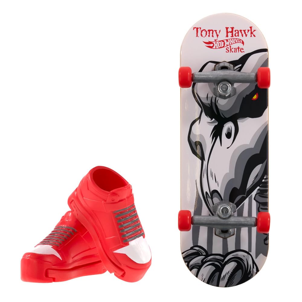 Hot Wheels, Estilo Skate, 4 Patinetas Para Dedos, 2 Pares De Tenis Skate, Juguete Para Niños | Cuotas sin interés