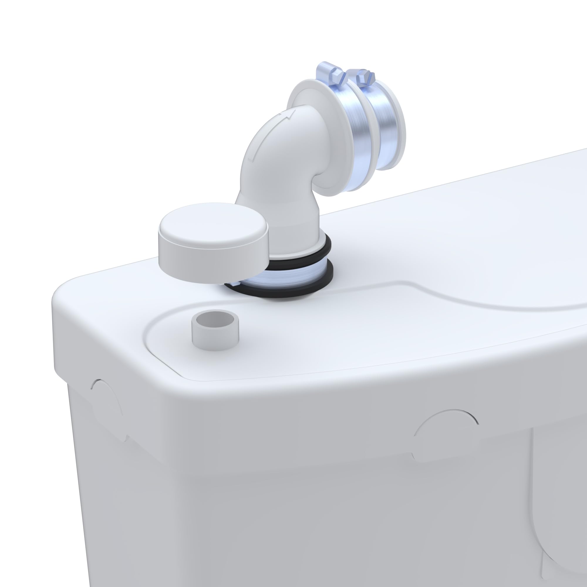SFA - Sanipompe Vite - Pompe Relevage Eaux Usées - Salle De Bain Ou Cuisine - 3 Entrées - Puissante Et Silencieuse 42 dB(A) - Installation Facile - 42 x 18 x 32,1 cm - 400W - Made In France