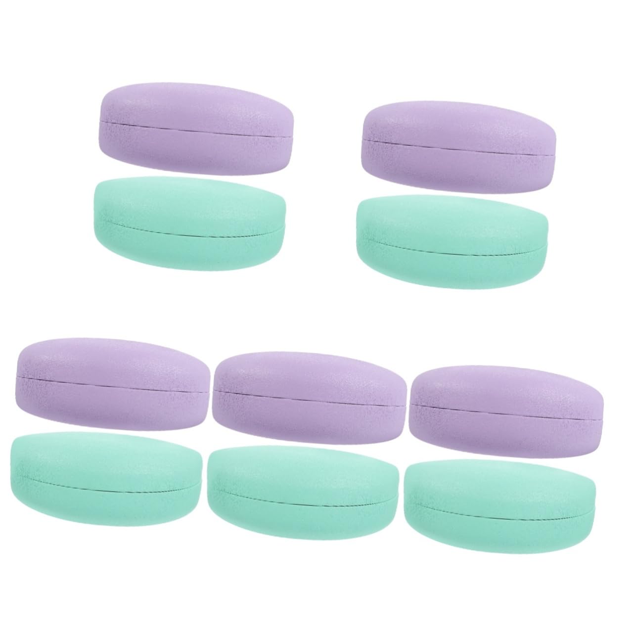 Ipetboom Custodia Per Occhiali Da Sole Conchiglia Custodia Rigida Per Occhiali Custodia Per Gli Occhiali Viaggio Organizzatore Astuccio Multiplo Donna Difficile Sottile Pu