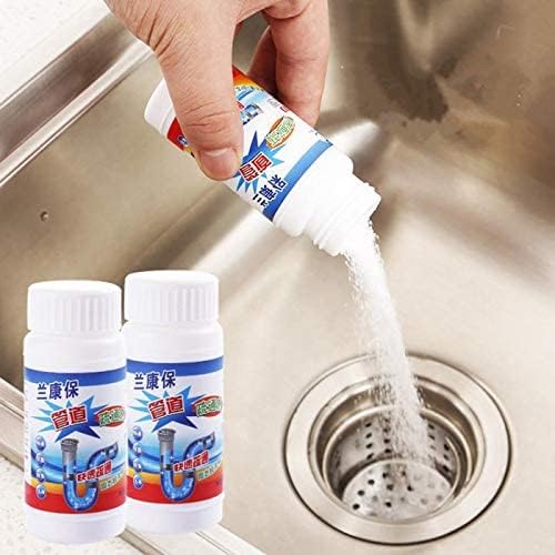 Powerful Sink & Drain Blockage Cleaner Powder Cleaning Tool, Drain Cleaner & Clog, Automatic Toilet Blockage Cleaner, Unclogs Pipe Dredging Agent Sink,for Kitchen Toilet Pack of 1 (110 G) (B0CNZZ8YZW) Amazon Price History, Amazon Price Tracker