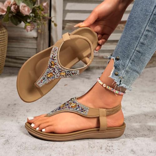 Chaussure confortable femmes arc pantoufles avec semelle anatomique compensée - 3