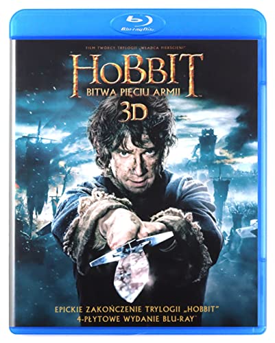 El Hobbit: La batalla de los cinco ejércitos [2Blu Ray]+[2Blu Ray 3D] [Region Free] (Audio español. Subtítulos en español)