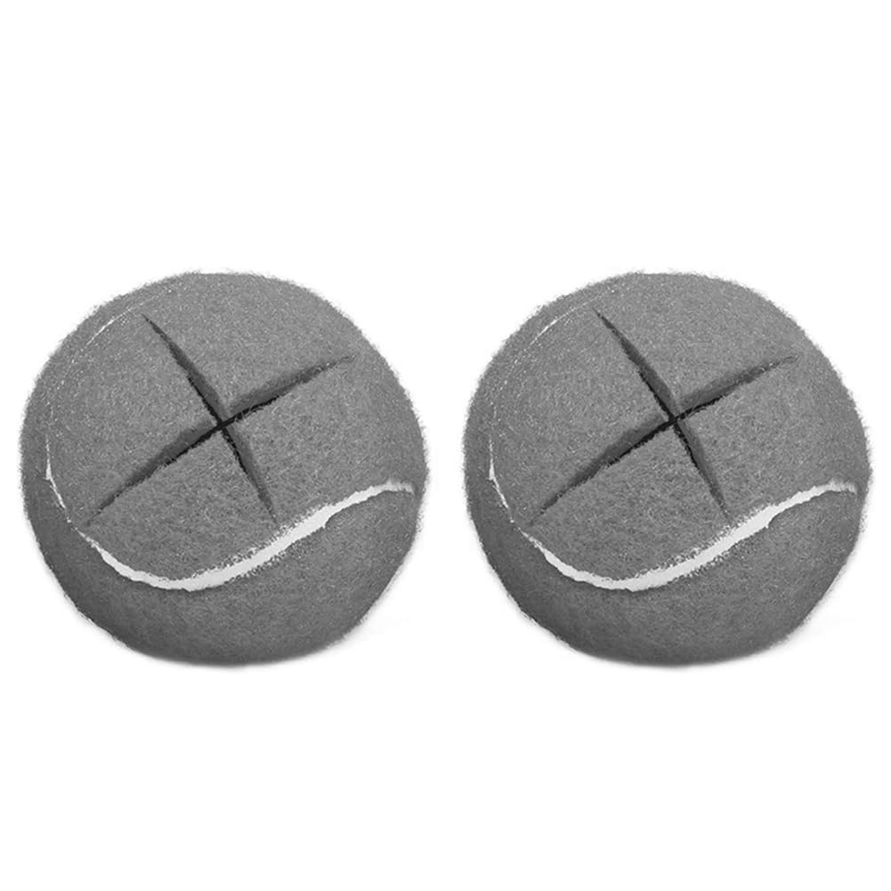 4 Palline Da Tennis Pretagliate Per Deambulatore E Gambe Mobili – Proteggi Pavimento In Ceramica, Legno E Cemento
