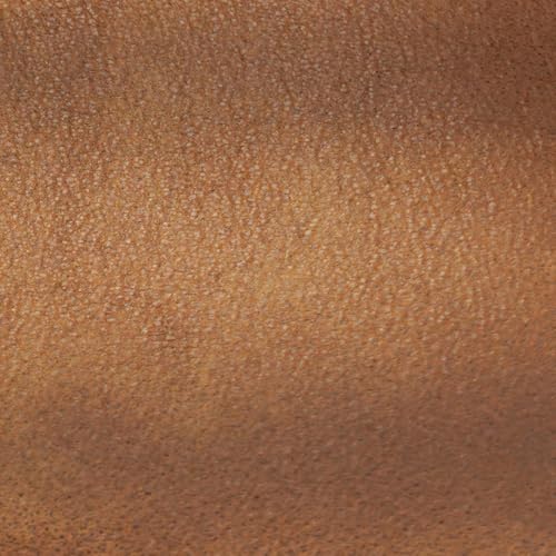 Quantum Interior by Maxland Hochwertiges Dekokissen in Leder-Optik, 50 x 50 cm, Sofakissen mit Reißverschluss, gefüllt, weiches Dekoissen (Braun)