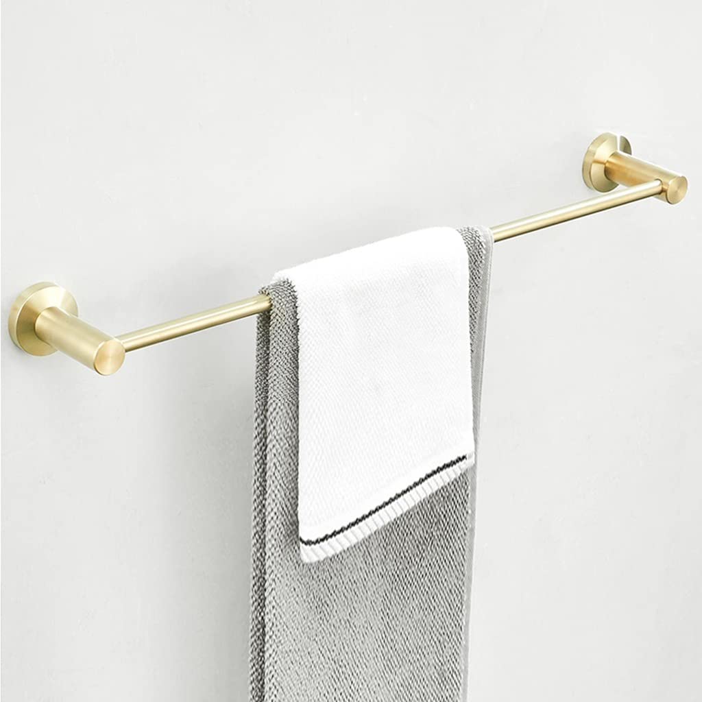 LMYSXAOZ LNNSHX Towel Racks,Towel Rail for Bathroom,Stainless Steel 304 Bathroom Rack,Hand Holder Bath Rail,Bathroom Bar/Towel Rack/a (Flat Double Rod a)