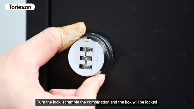 VEVOR Through The Wall Drop Box Boîte Aux Lettres 32,5 X 16,3 X 42,9 Cm Avec Goulotte Réglable, Boîte De Dépôt Avec Serrure à Code, Boîte Aux Lettres Murale étanche Pour Lettres