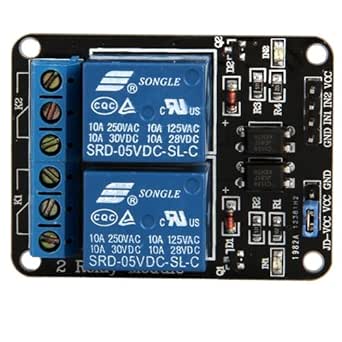 COLEMETER MODUDO RELE' 2 CANALI 5V PER ARDUINO 8051 PIC ARM AVR DSP [Elettronica]