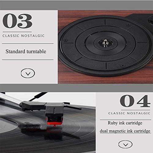 Tourne-Disque en Vinyle, Tourne-Disque à 3 Vitesses avec 2 Haut-parleurs stéréo intégrés, Aiguille de Rechange, Prend en… - Les Beatles, Paul McCartney, John Lennon, RIngo Starr, George Harrison Tourne-Disque en Vinyle, Tourne-Disque à 3 Vitesses avec 2 Haut-parleurs stéréo intégrés, Aiguille de Rechange, Prend en… – Image 5