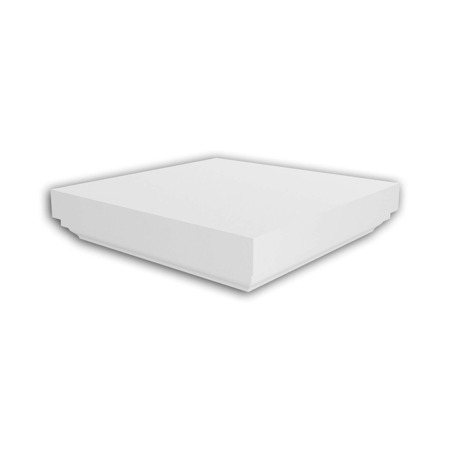 Chapeau poteau de balustrade 473201 Profhome en blanc style Néo-Classicisme pour façade