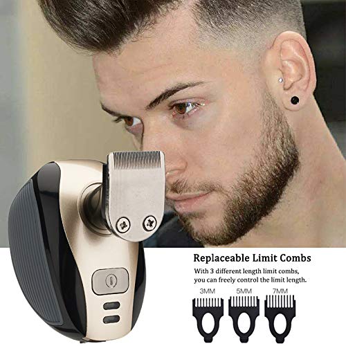 5 In1 Grooming Kit Wet/Dry Shaver Electric Razor For Men All In One Bald Hair Trimmer Beard & Nose Trimmer Facial Cleansing Brush Waterproof Usb Rechargeable #TOP3
