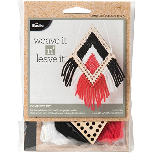 Kit tissage Bucilla Il N'Laisser petit format texturé mini suspension DIY - 2