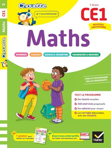 Maths CE1: Leçons et exercices corrigés