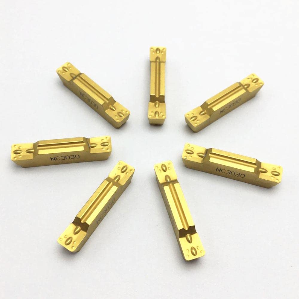 Tool Part for 20PCS MGMN500 M NC3030 5mm Slotted Blade Lathe Lathe CNC Metal Machine Tool Cutting Blade MGMN 500 (Insert Width(mm): 20PCS(2box))