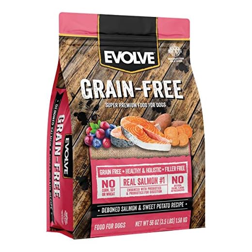 Evolve Grain Free Deboned Salmon & Sweet Potato Recipe Dog Food, 3.5 lb.