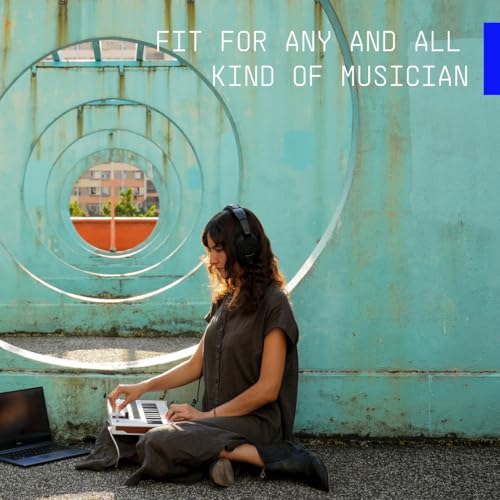 arturia minilab 3 - universal midi controller for music production with all-in-one software package - 25 keys 8 multi-color pads - white