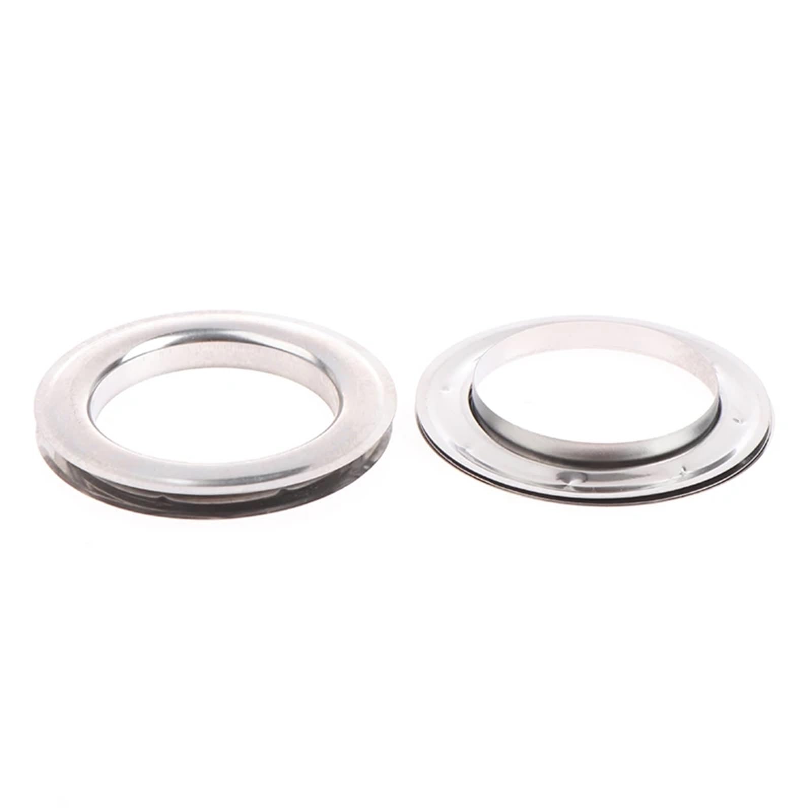30/60 Stück Ösen-Vorhangringe, Vorhangtülle Oben, silbriger Metallring, Kopfteil, Vorhangzubehör, das mit Einer Presse zusammengebaut Werden kann Für Fenster Und Türen(60pcs)