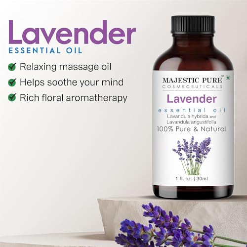 Majestic Pure, Argan Oil Shampoo & Conditioner Set, Neem & Lavender Essential Oil, Combo Set