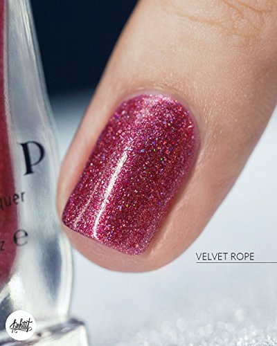 Image of ILNP Velvet Rope - Dark Magenta Holographic Metallic Nail Polish