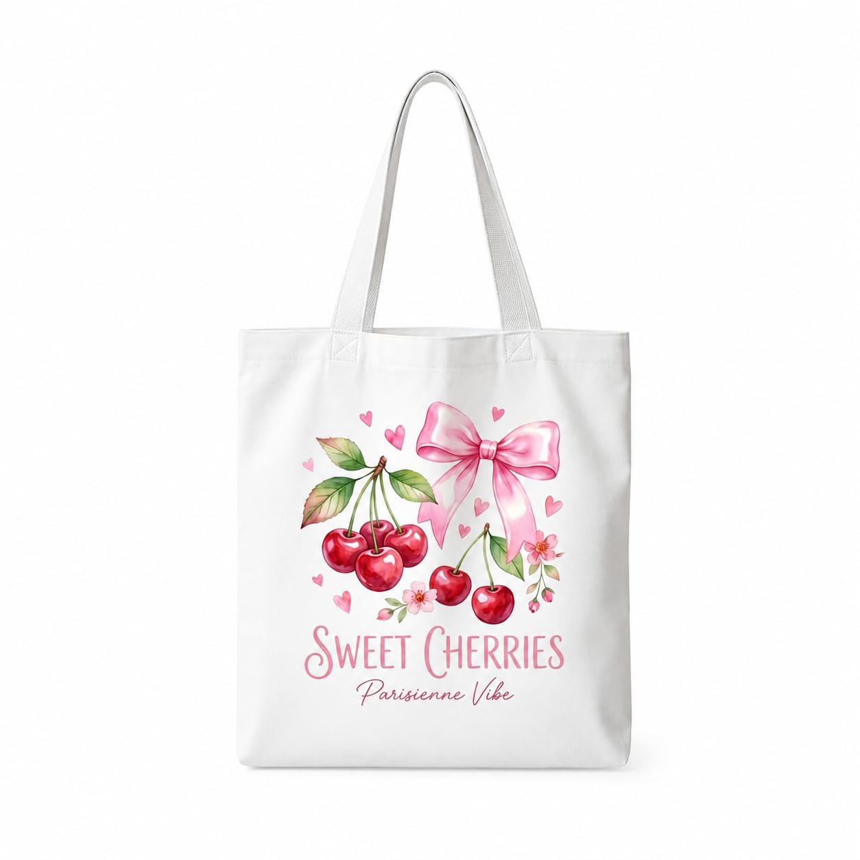 Printed Canvas Tote Bag for Women & Girls | Reusable Shoulder Handbag for Shopping, College, Office, Travel & Daily Use | Cute Aesthetic Carry Bag-image-42