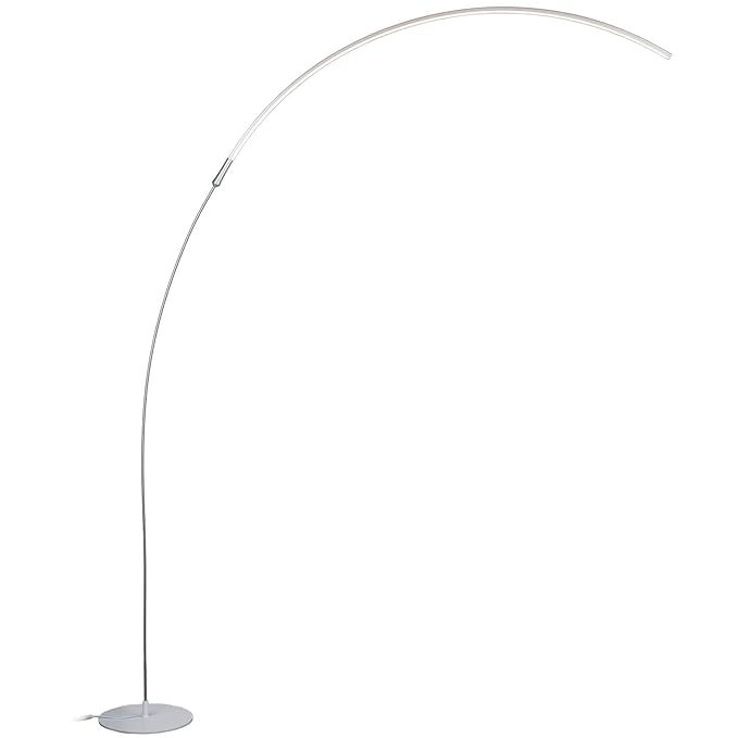Buy Silver Finish Brightech Sparq Led Arc Floor Lamp Curved Contemporary Minimalist Lighting Design Warm White Light Silver Online At Low Prices In India Amazon In Buy Silver Finish Brightech Sparq Led Arc Floor Lamp Curved Contemporary Minimalist Lighting Design Warm White Light Silver Online At Low Prices In India Amazon In