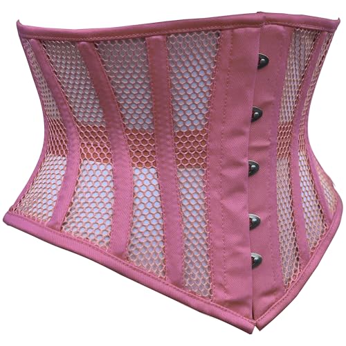 Image of Women's Waist Training Underbust Corset Steel Boned Hourglass Body Shaper