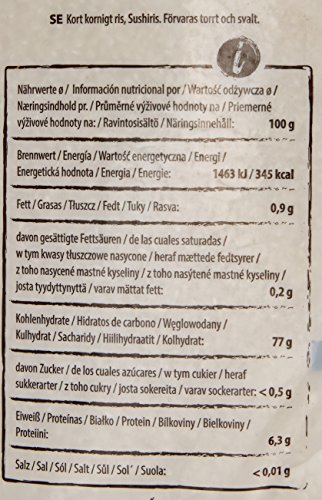 Miyako Sushi Reis, Rundkorn, 1er Pack (1 x 9.07 kg)