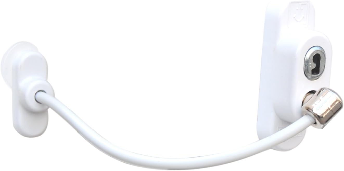 Penkid Safety Window Restrictor (Single, White)